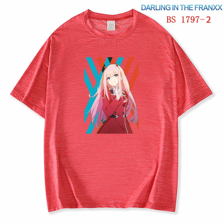 DARLING in the FRANX ice silk cotton loose and comfortable T-shirt from XS to 5XL BS-1797-2