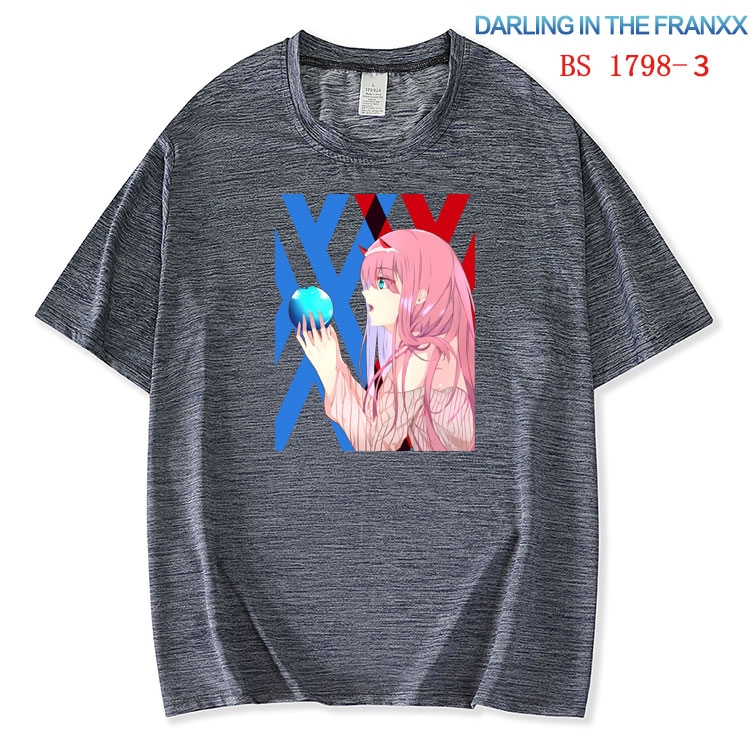 DARLING in the FRANX ice silk cotton loose and comfortable T-shirt from XS to 5XL BS-1798-3