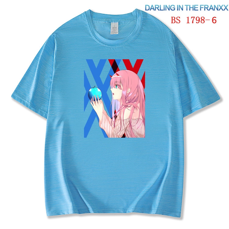 DARLING in the FRANX ice silk cotton loose and comfortable T-shirt from XS to 5XL BS-1798-6