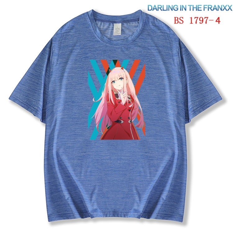 DARLING in the FRANX ice silk cotton loose and comfortable T-shirt from XS to 5XL BS-1797-4