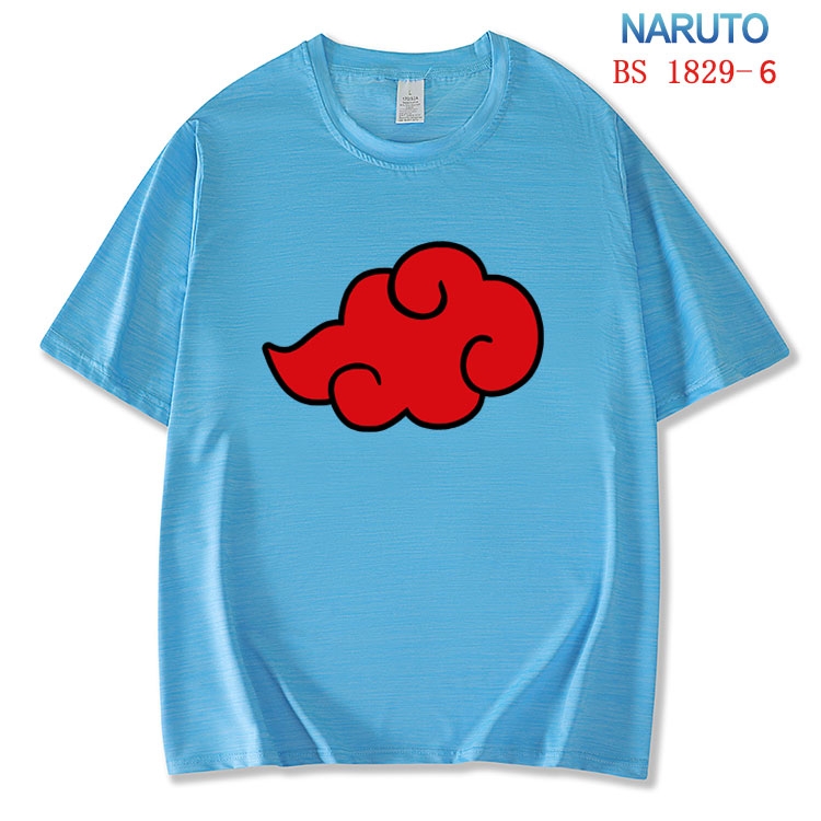 Naruto ice silk cotton loose and comfortable T-shirt from XS to 5XL    BS-1829-6