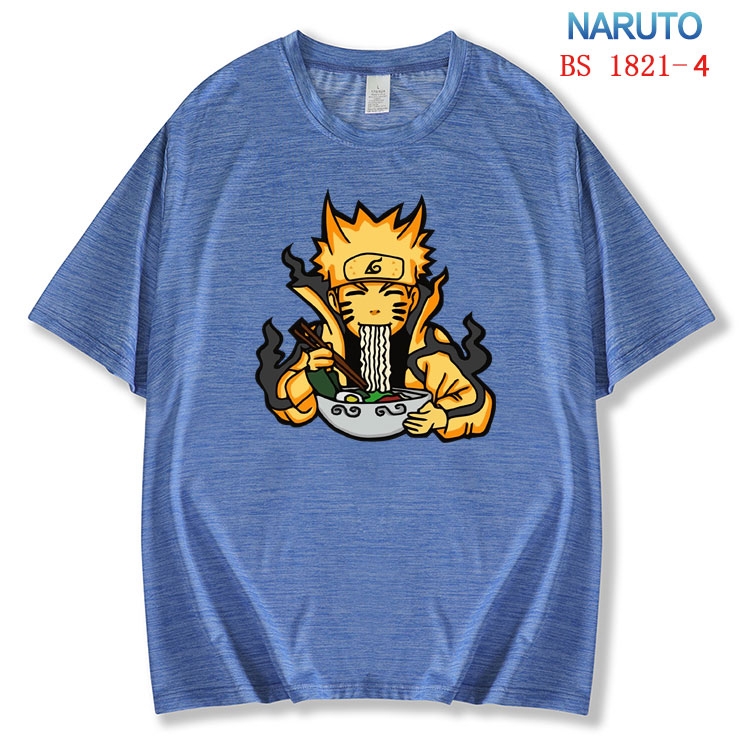 Naruto ice silk cotton loose and comfortable T-shirt from XS to 5XL  BS-1821-4