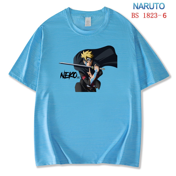 Naruto ice silk cotton loose and comfortable T-shirt from XS to 5XL  BS-1823-6