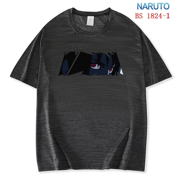 Naruto ice silk cotton loose and comfortable T-shirt from XS to 5XL   BS-1824-1