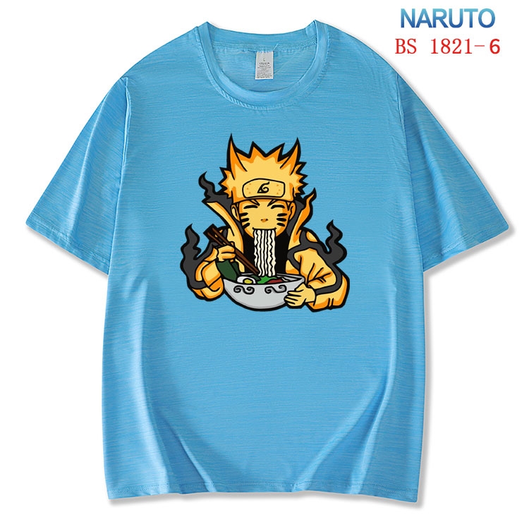 Naruto ice silk cotton loose and comfortable T-shirt from XS to 5XL BS-1821-6