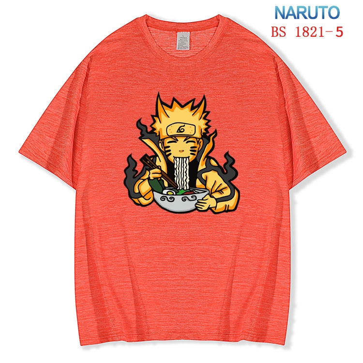 Naruto ice silk cotton loose and comfortable T-shirt from XS to 5XL  BS-1821-5