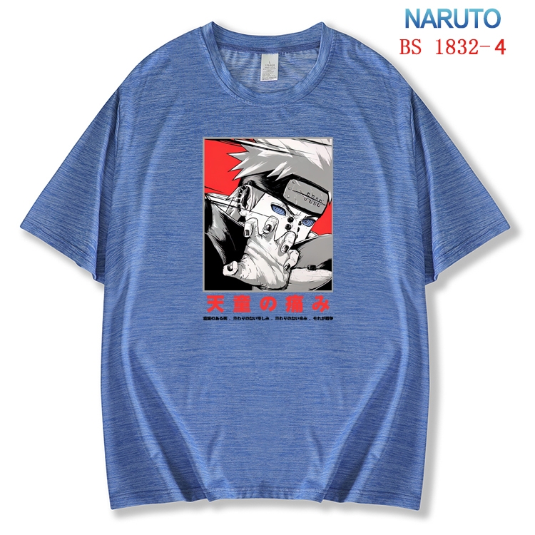 Naruto ice silk cotton loose and comfortable T-shirt from XS to 5XL  BS-1832-4