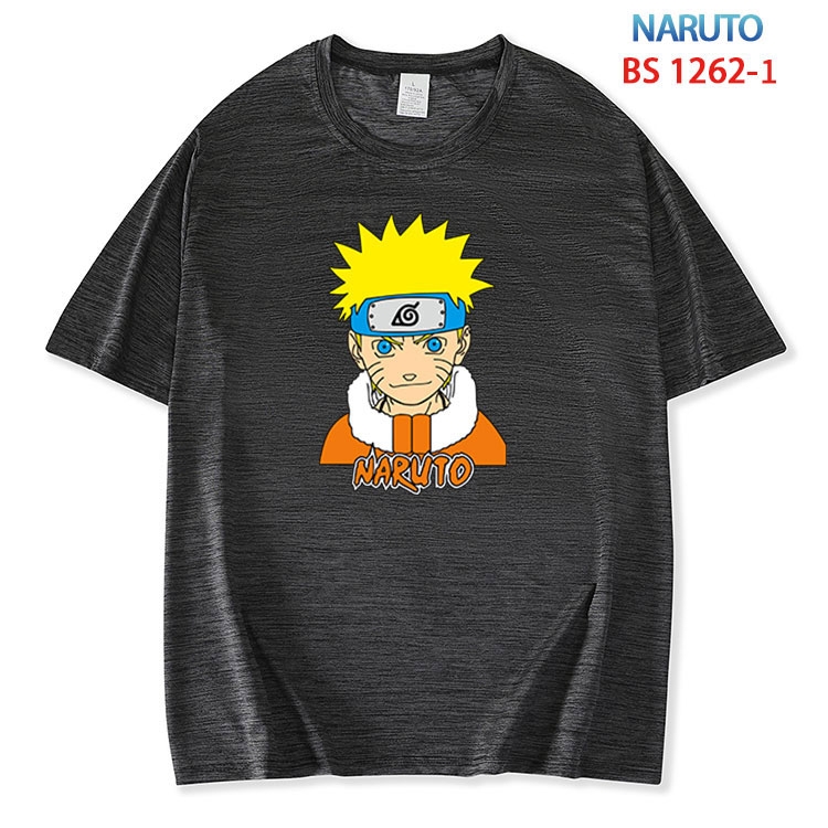 Naruto ice silk cotton loose and comfortable T-shirt from XS to 5XL  BS-1262-1