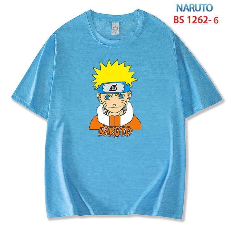 Naruto ice silk cotton loose and comfortable T-shirt from XS to 5XL  BS-1262-6