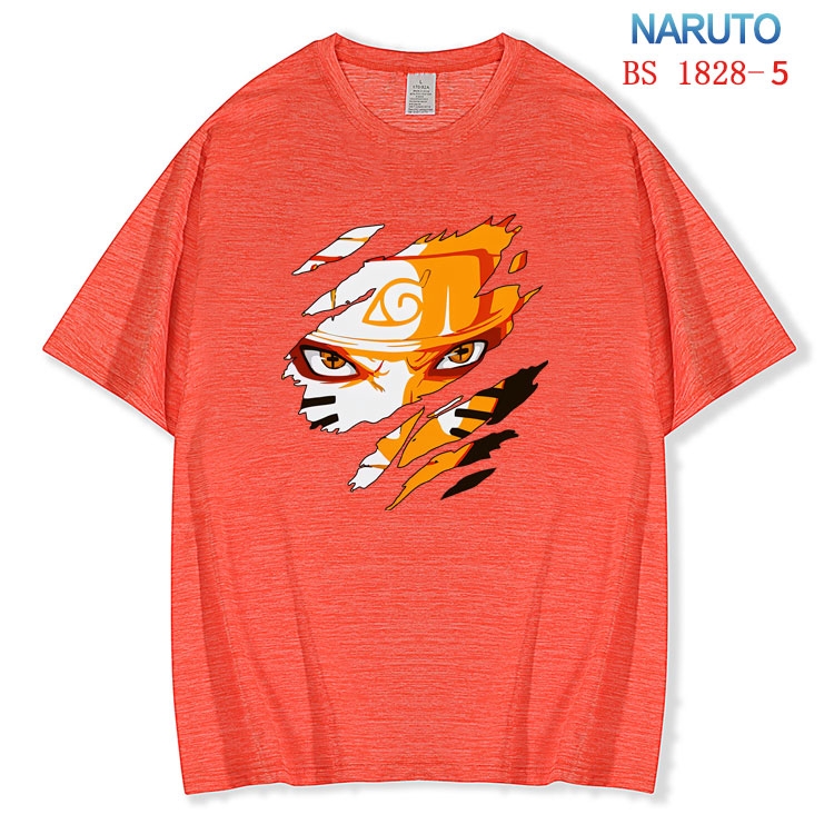 Naruto ice silk cotton loose and comfortable T-shirt from XS to 5XL   BS-1828-5