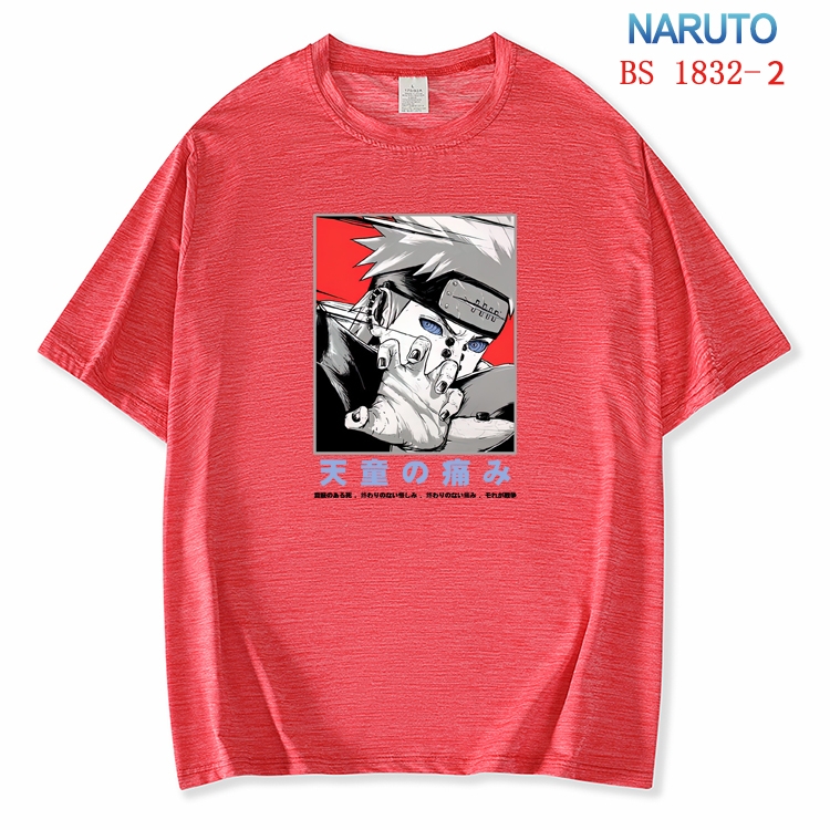 Naruto ice silk cotton loose and comfortable T-shirt from XS to 5XL  BS-1832-2