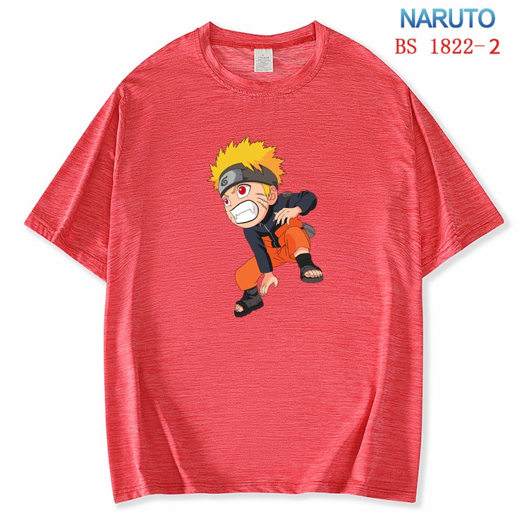 Naruto ice silk cotton loose and comfortable T-shirt from XS to 5XL  BS-1822-2