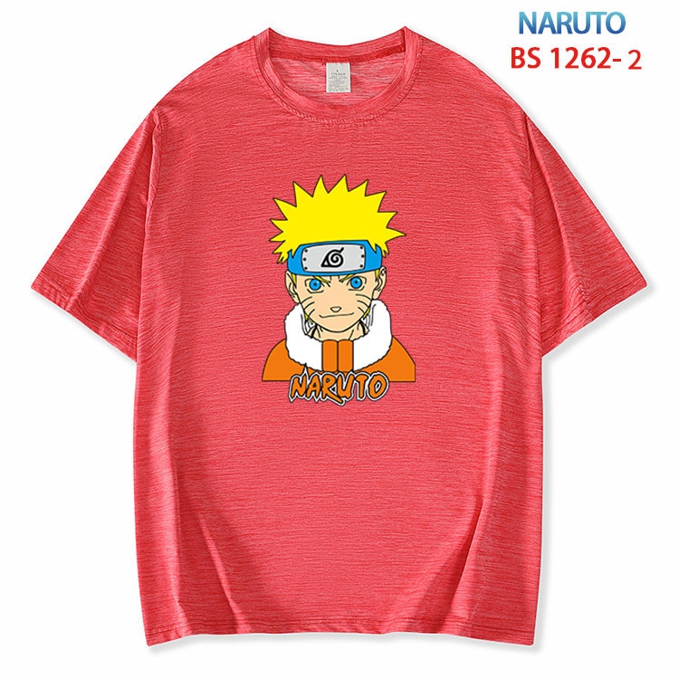 Naruto ice silk cotton loose and comfortable T-shirt from XS to 5XL  BS-1262-2