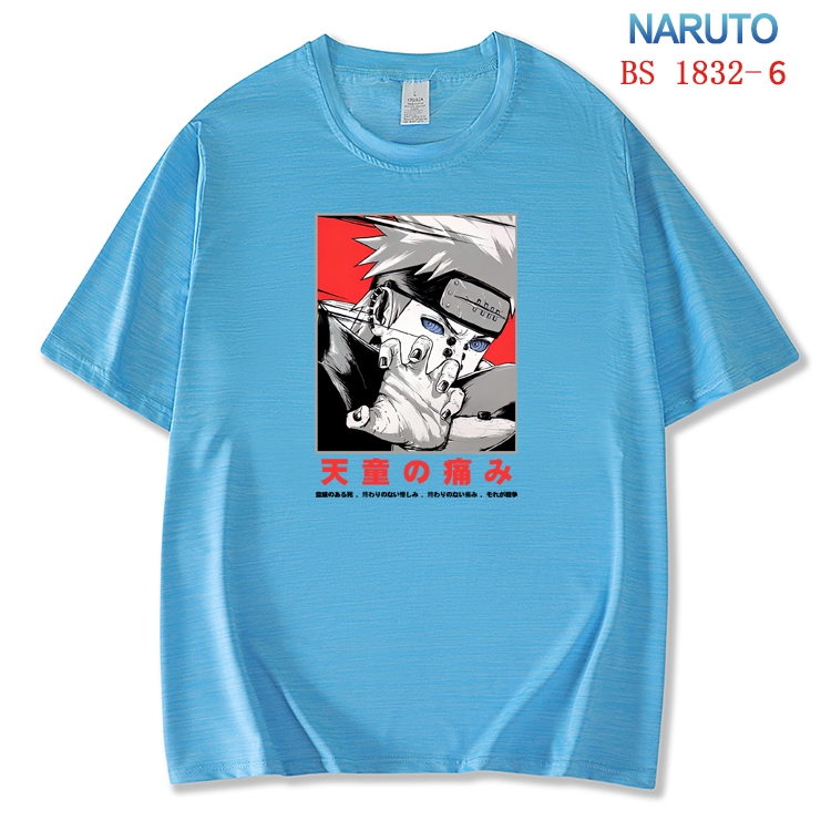 Naruto ice silk cotton loose and comfortable T-shirt from XS to 5XL BS-1832-6