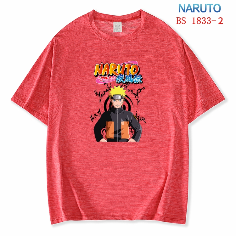 Naruto ice silk cotton loose and comfortable T-shirt from XS to 5XL  BS-1833-2