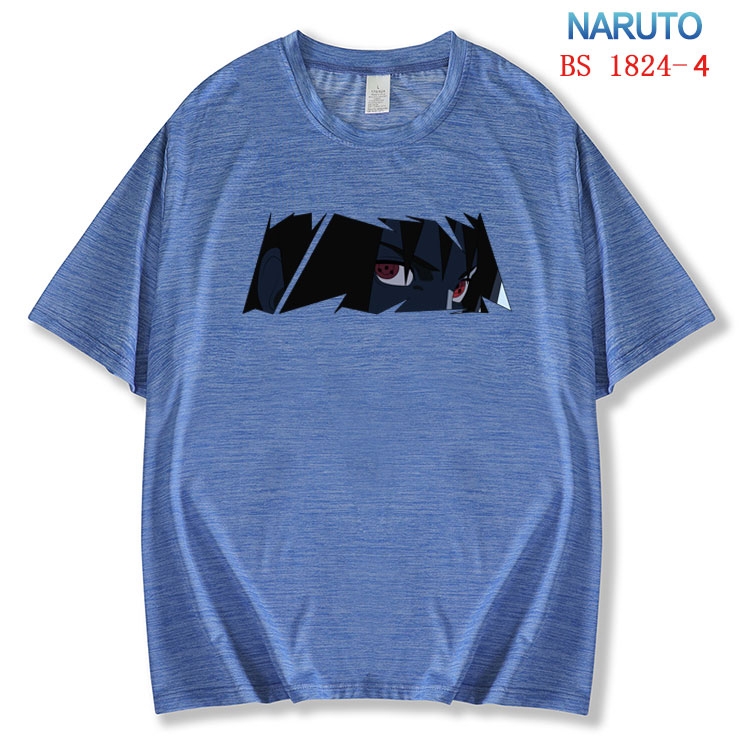 Naruto ice silk cotton loose and comfortable T-shirt from XS to 5XL BS-1824-4