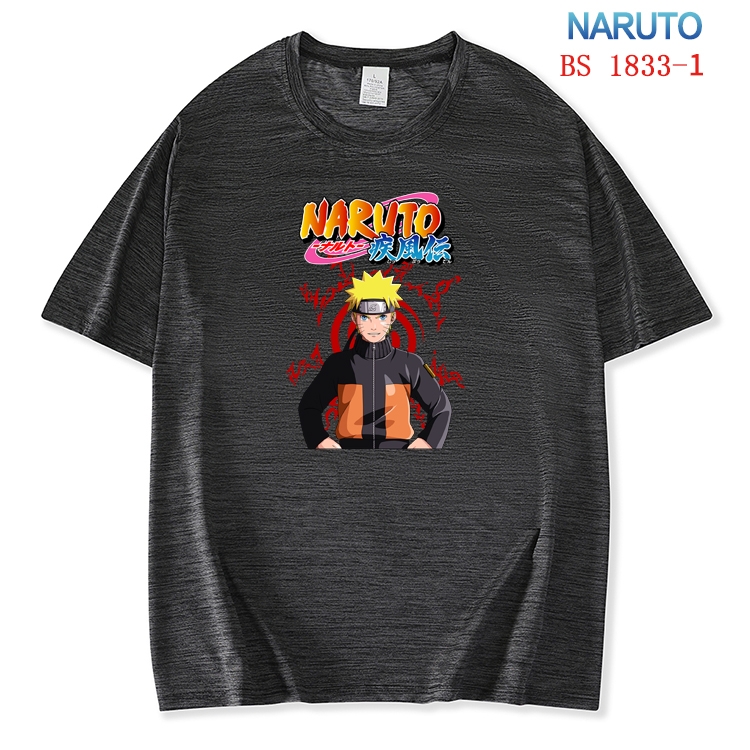 Naruto ice silk cotton loose and comfortable T-shirt from XS to 5XL BS-1833-1