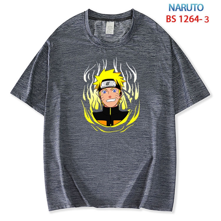 Naruto ice silk cotton loose and comfortable T-shirt from XS to 5XL BS-1264-3