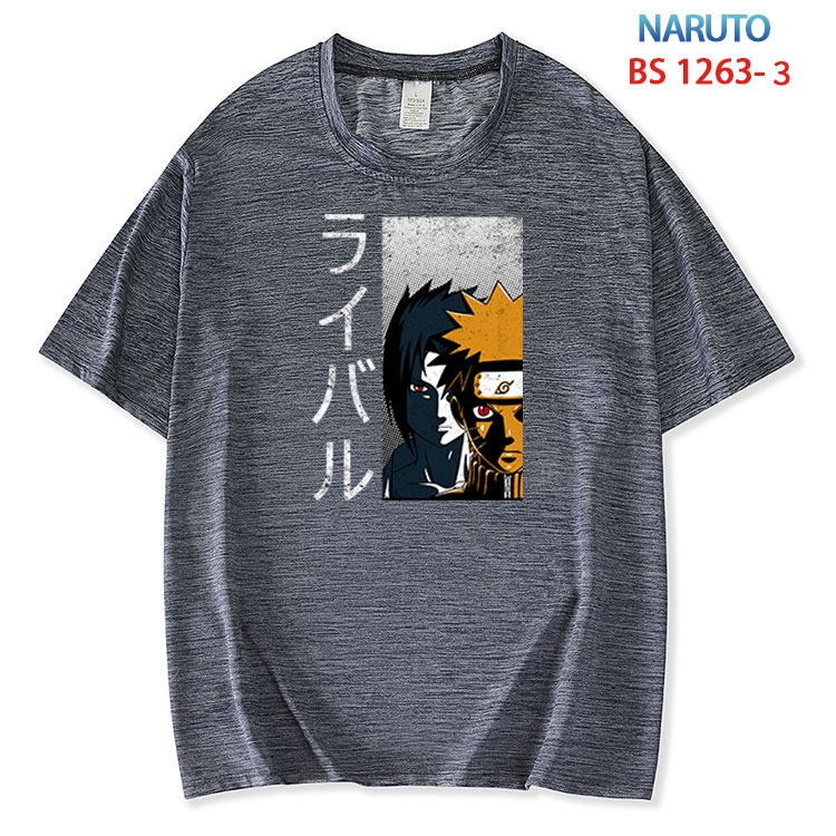 Naruto ice silk cotton loose and comfortable T-shirt from XS to 5XL BS-1263-3