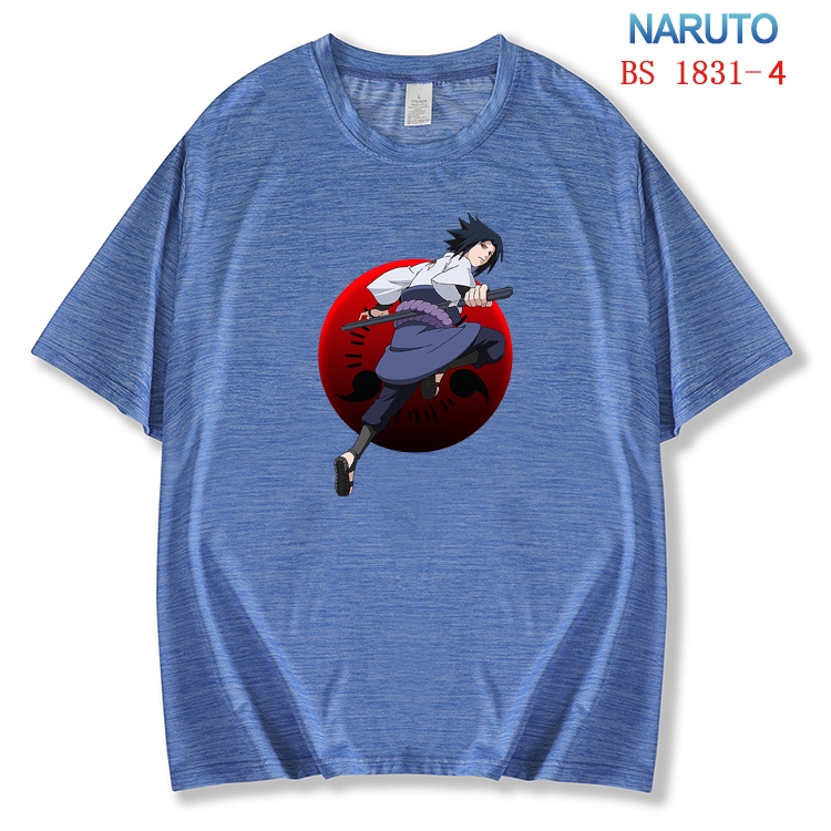 Naruto ice silk cotton loose and comfortable T-shirt from XS to 5XL BS-1831-4