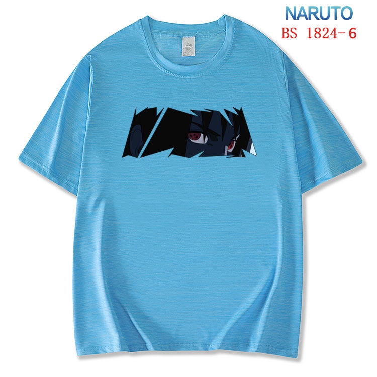 Naruto ice silk cotton loose and comfortable T-shirt from XS to 5XL  BS-1824-6