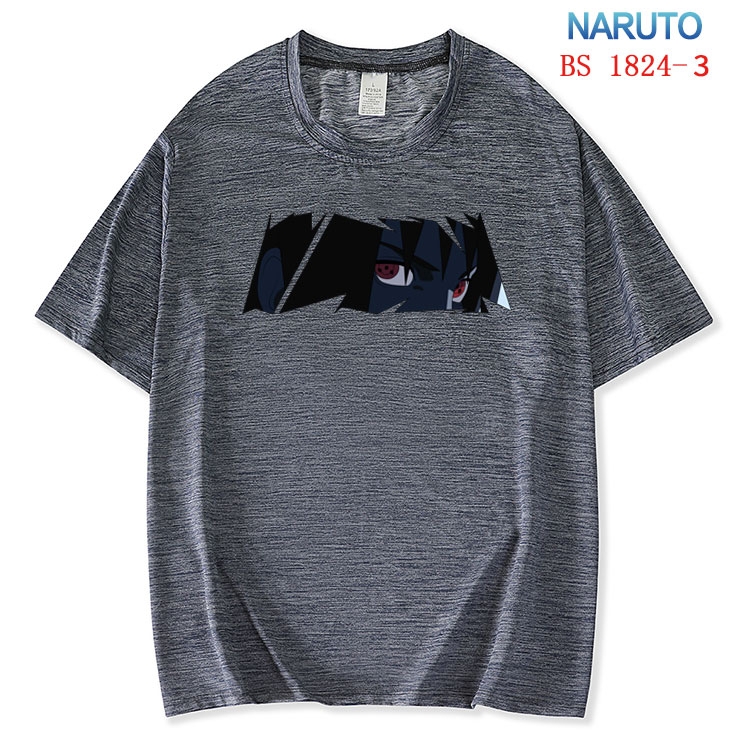 Naruto ice silk cotton loose and comfortable T-shirt from XS to 5XL  BS-1824-3