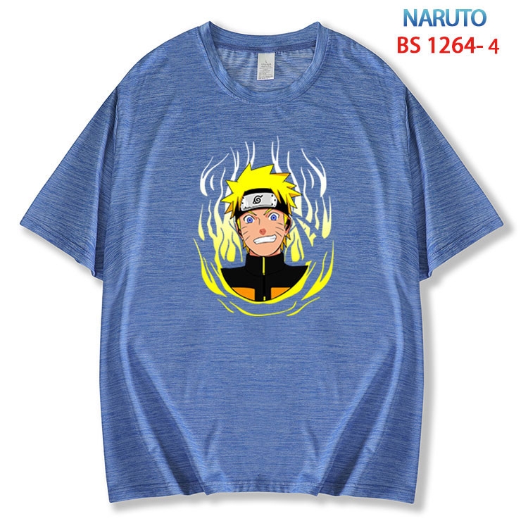 Naruto ice silk cotton loose and comfortable T-shirt from XS to 5XL BS-1264-4