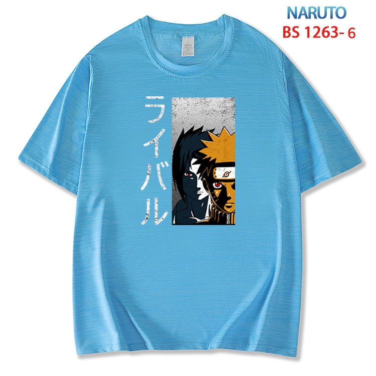 Naruto ice silk cotton loose and comfortable T-shirt from XS to 5XL  BS-1263-6