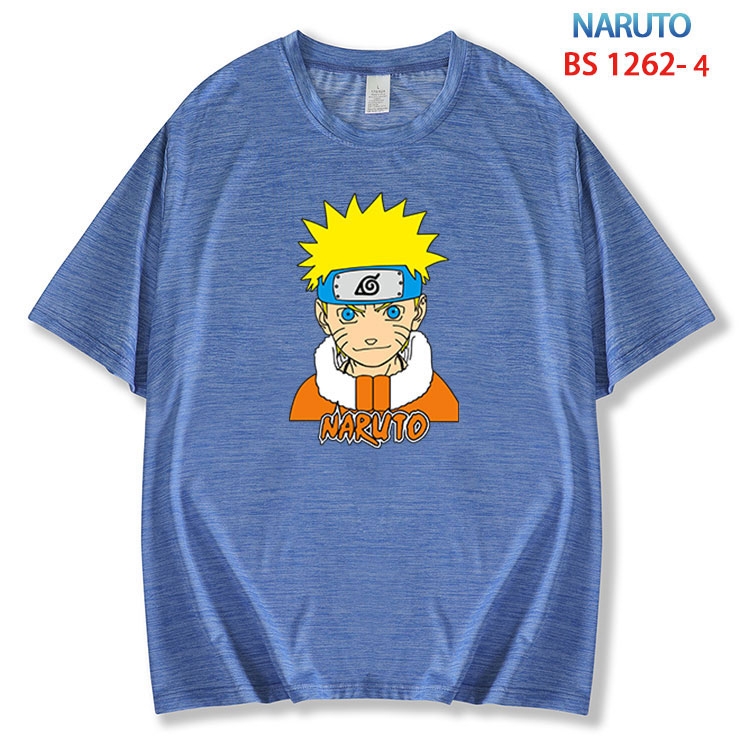 Naruto ice silk cotton loose and comfortable T-shirt from XS to 5XL  BS-1262-4