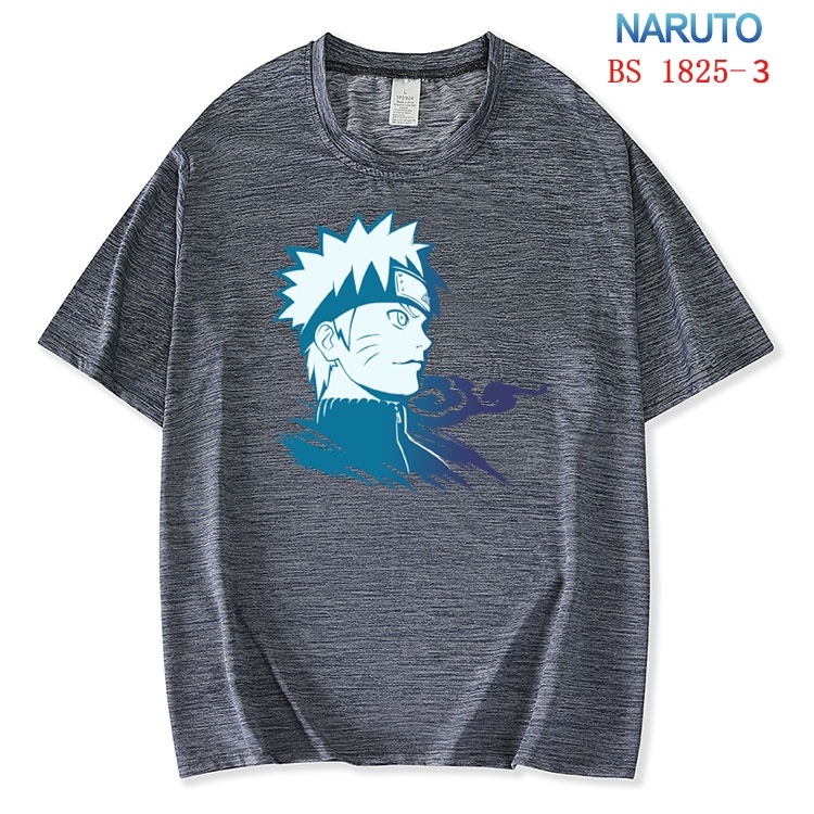 Naruto ice silk cotton loose and comfortable T-shirt from XS to 5XL  BS-1825-3