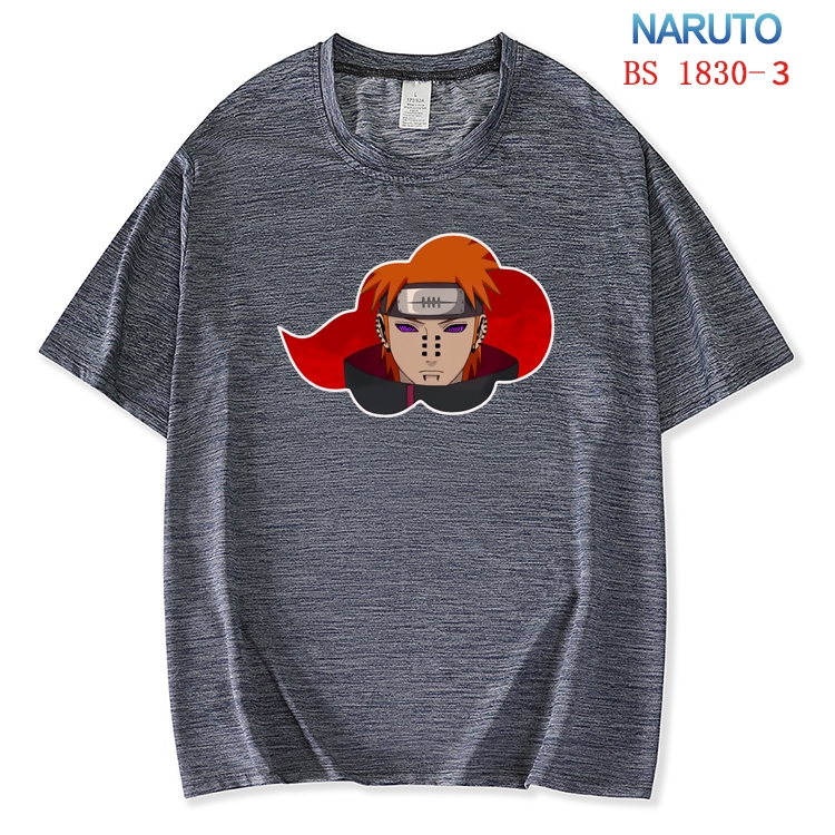 Naruto ice silk cotton loose and comfortable T-shirt from XS to 5XL BS-1830-3