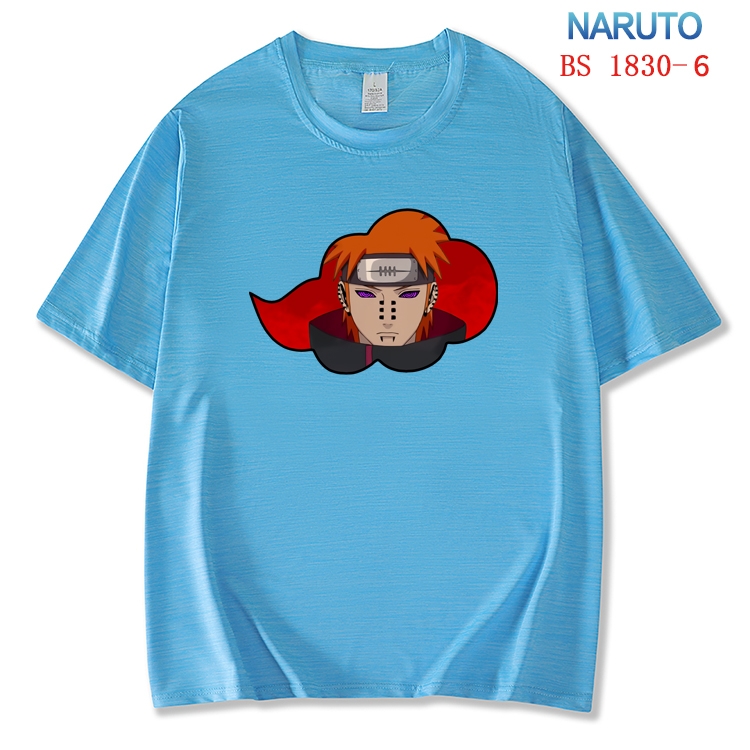 Naruto ice silk cotton loose and comfortable T-shirt from XS to 5XL  BS-1830-6