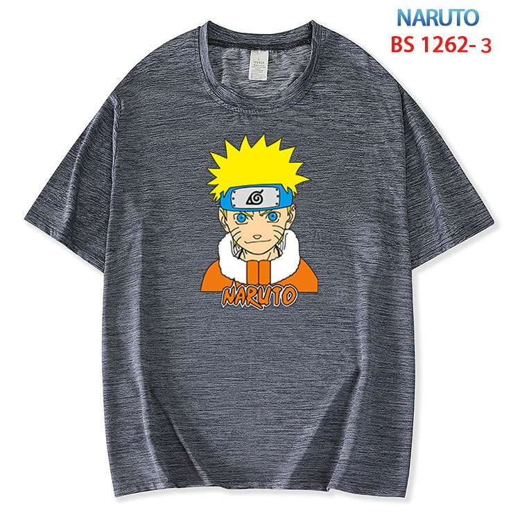 Naruto ice silk cotton loose and comfortable T-shirt from XS to 5XL BS-1262-3