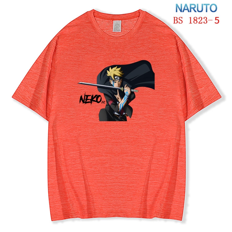 Naruto ice silk cotton loose and comfortable T-shirt from XS to 5XL BS-1823-5