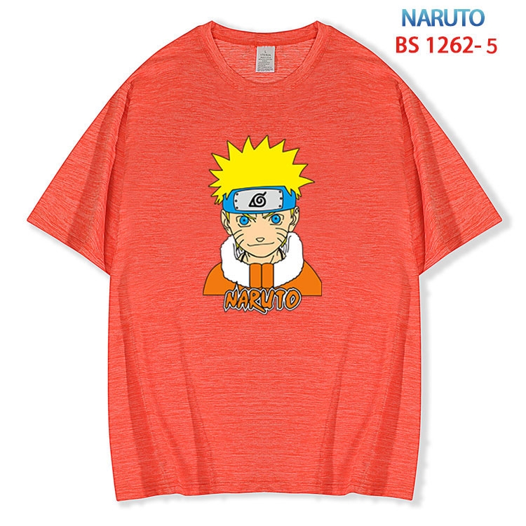 Naruto ice silk cotton loose and comfortable T-shirt from XS to 5XL  BS-1262-5