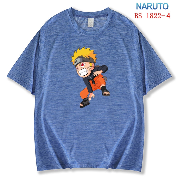 Naruto ice silk cotton loose and comfortable T-shirt from XS to 5XL  BS-1822-4