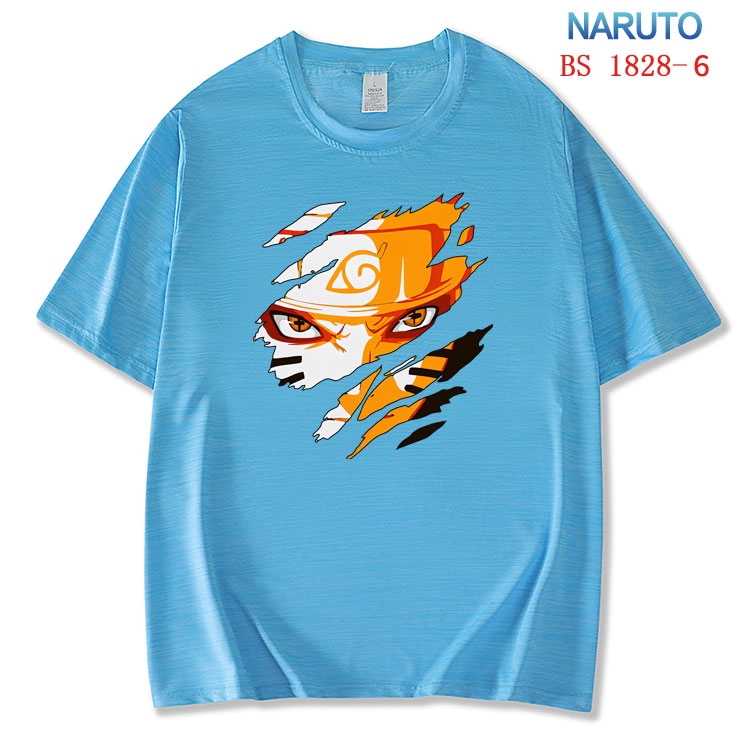 Naruto ice silk cotton loose and comfortable T-shirt from XS to 5XL BS-1828-6