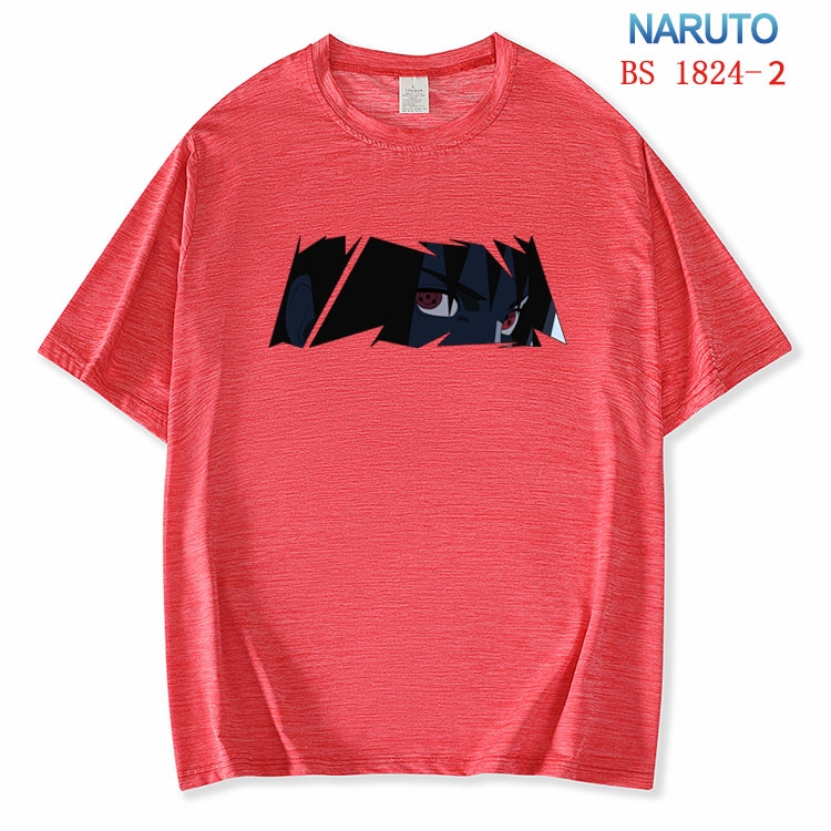 Naruto ice silk cotton loose and comfortable T-shirt from XS to 5XL BS-1824-2