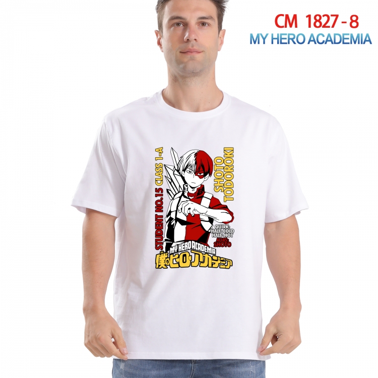 My Hero Academia Printed short-sleeved cotton T-shirt from S to 4XL  CM-1827-8