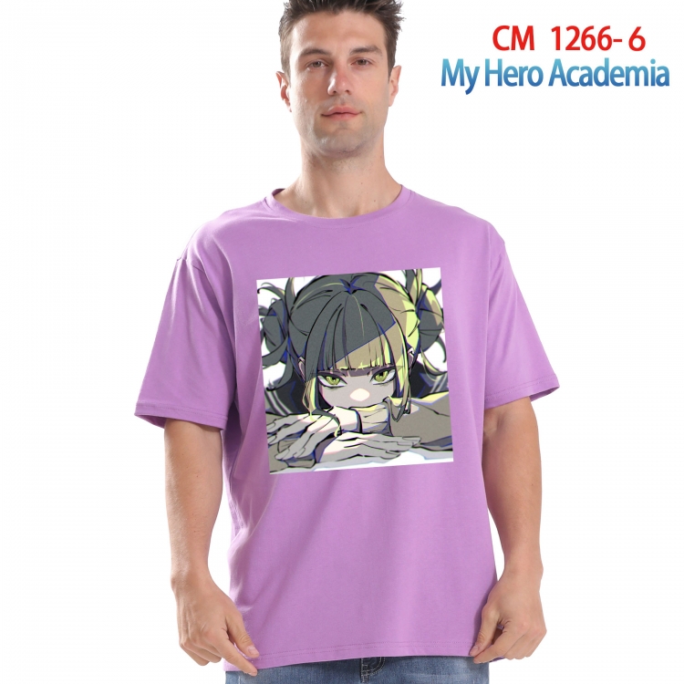 My Hero Academia Printed short-sleeved cotton T-shirt from S to 4XL CM-1266-6