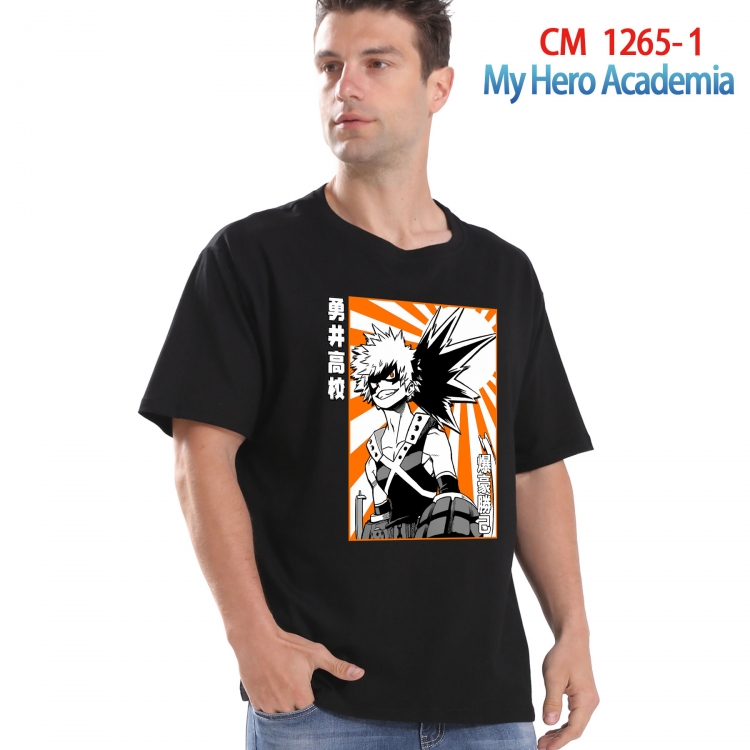 My Hero Academia Printed short-sleeved cotton T-shirt from S to 4XL  CM-1265-1