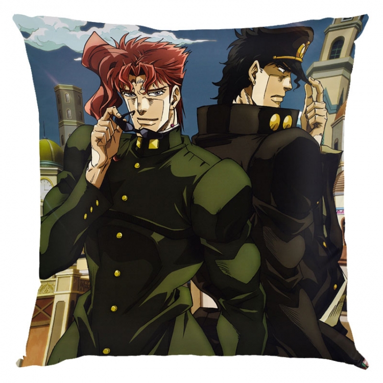 JoJos Bizarre Adventure  Anime square full-color pillow cushion 45X45CM NO FILLING J1-209
