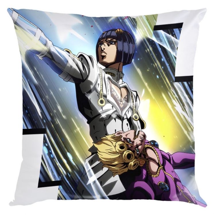 JoJos Bizarre Adventure  Anime square full-color pillow cushion 45X45CM NO FILLING  J1-218