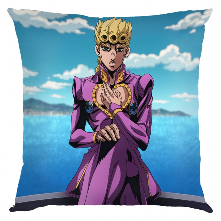 JoJos Bizarre Adventure  Anime square full-color pillow cushion 45X45CM NO FILLING  J1-229