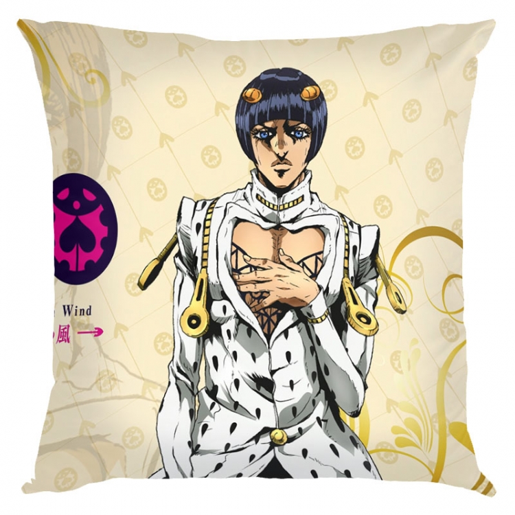 JoJos Bizarre Adventure  Anime square full-color pillow cushion 45X45CM NO FILLING  J1-232