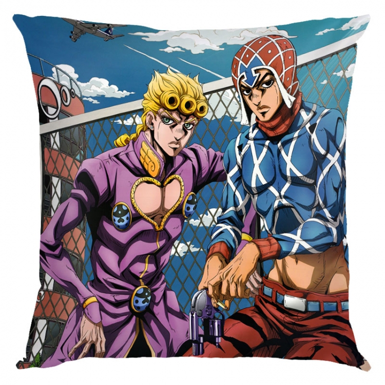 JoJos Bizarre Adventure  Anime square full-color pillow cushion 45X45CM NO FILLING  J1-163