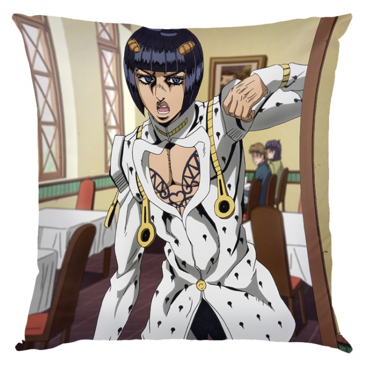 JoJos Bizarre Adventure  Anime square full-color pillow cushion 45X45CM NO FILLING  J1-217