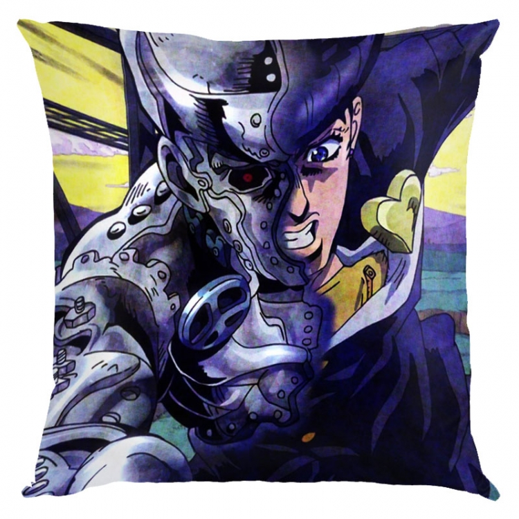 JoJos Bizarre Adventure  Anime square full-color pillow cushion 45X45CM NO FILLING  J1-215