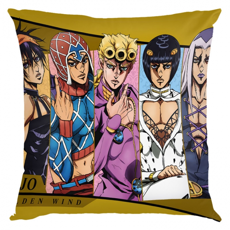 JoJos Bizarre Adventure  Anime square full-color pillow cushion 45X45CM NO FILLING  J1-178