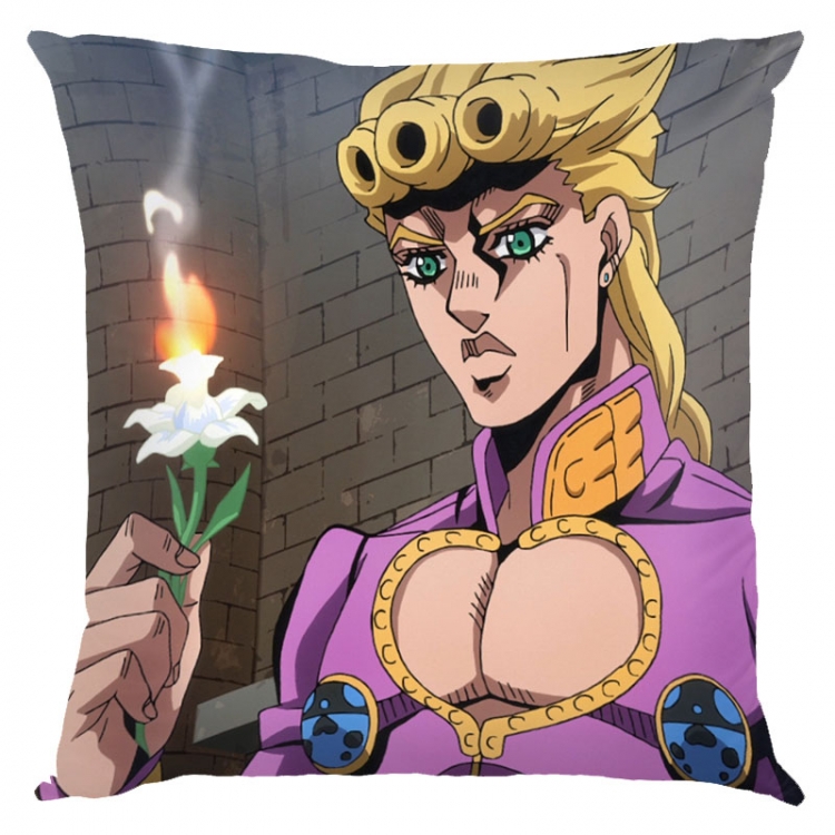 JoJos Bizarre Adventure  Anime square full-color pillow cushion 45X45CM NO FILLING  J1-230